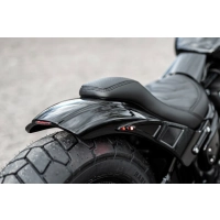 Garde-boue arrière m8 softail « bobbstr » 2018-2025 deluxe/heritage/slim/low rider/sport glide pour pneus larges 150-170 sans entretoises métalliques (solo rider uniquement)