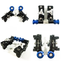 Tendeurs de chaine kalyosa noir avec diabolos c pour yamaha mt07/fz07/xsr700