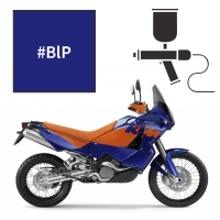 Peinture blue pearl ktm 950 adventure 2002-2013