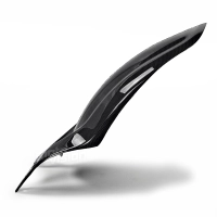 Lèche roue "long" carbone ducati 848 1098 1198
