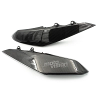 Partie centrale écopes latéraux en carbone kawasaki z1000 2010 2013