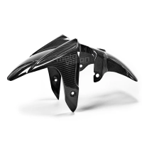Garde boue carbone vernis yamaha mt07 2013-2017