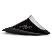 Partie haute écopes latéraux (sur entrée d'air) carbone kawasaki z1000 2010-2013