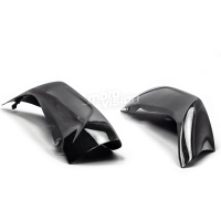 Paire de protection de silencieux carbone yamaha r1 2009-2014