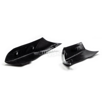 Paire de protection de silencieux carbone yamaha r1 2009-2014