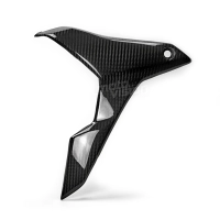 Paire de caches latéraux de flancs carbone suzuki gsr 750 2011-2016