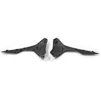 Paire de caches latéraux de flancs carbone suzuki gsr 750 2011-2016