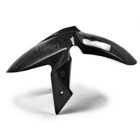 Garde boue carbone vernis kawasaki ninja 300/250r 2013