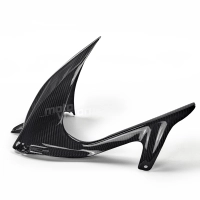 Lèche roue carbone avec guide chaine bmw s1000r s1000rr 2009-2018