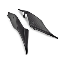 Ecopes de coque  carbone mat pour aprilia rsv4 2009-2014
