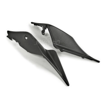 Ecopes de coque  carbone mat pour aprilia rsv4 2009-2014