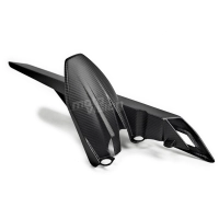 Lèche roue avec guide chaine carbone ktm duke 390