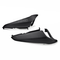 Cache de selle carbone bmw k1300s