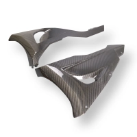Flancs de carenage partie basse carbone kawasaki zx6r 636 2024-