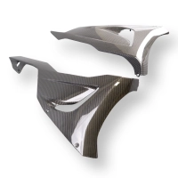 Flancs de carenage partie basse carbone kawasaki zx6r 636 2024-