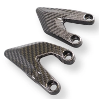 Talonnettes carbone pour ktm duke 125/390 2024-