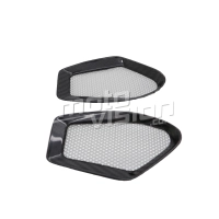 Paire d'inserts de réservoir carbone ducati monster 696 796 1100 1100s