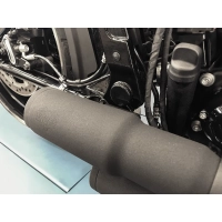 Jeu de couvercles d'essieu à pivot complet 2018  2025, pour modèles softail avec ensembles de fourche inversée/inversée