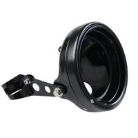 Cuvelage de phare rond 7" avec support