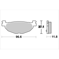 Plaquettes De Frein Compatibles Avec Super Soco CU CU2 CU3 TC