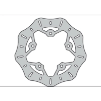 Disque de frein arrière type wave fe.d896v