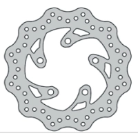 Disque de frein arrière type wave fe.k615v