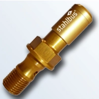 Vis creuse stahlbus m10x1,0x19mm avec soupape de purge avant pour aprilia bmw ducati harley-davidson ktm moto guzzi