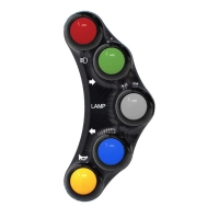 Commodo gauche 5 boutons type origine jet prime ducati 848 1098 r/s 1198 r/s desmosedici