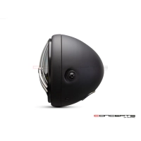 Phare avant led 7,7" phare et code tri-pro grill