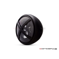 Phare avant led 7,7" phare et code x-rally grill