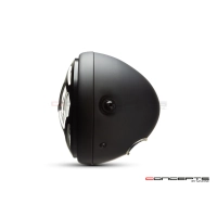 Phare avant led 7,7" phare et code rukis grill