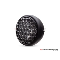 Phare avant led 7,7" phare et code honeycomb grill