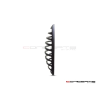 Grille de phare  7" aluminium cnc vent grill design