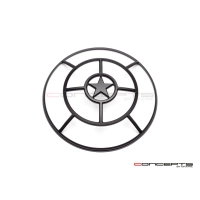 Grille de phare  7" aluminium cnc star grill design