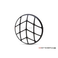 Grille de phare  7" aluminium cnc spyder grill design