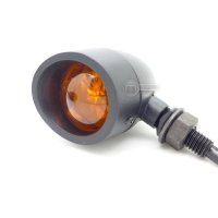 Paire de clignotants led aluminium forme oval