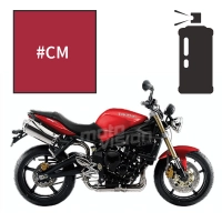 Peinture en spray triumph tornado 675 street triple 2010