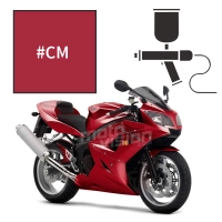 Peinture triumph tornado red 600 daytona 2004