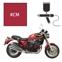 Peinture triumph tornado red 900 thunderbird sport 1998-1999