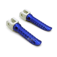 Paire de reposes pieds courts avec adaptateur d'angle kawasaki z1000, zx10r, zrx, zx12r, zzr, zx6r, er6, versys, z750, z800, zx9