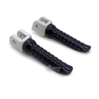 Paire de reposes pieds cours honda cbr, cbr rr, vfr, xl, ntv et kawasaki zx10r