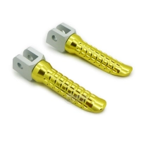 Paire de reposes pieds courts avec adaptateur d'angle  nc s, z1000, zx10r, gpz, zzr, zrx, zx12r, zxr, z750, zx7r, zx9r, w800