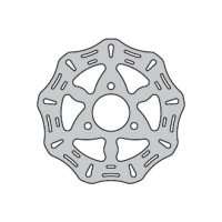 Disque de frein arrière type wave fe.d378v