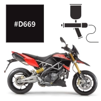 Peinture competition black pearl aprilia dorsoduro 1200 2011-2016