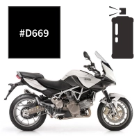 Peinture en spray aprilia competition black pearl 850 mana gt 2007-2014