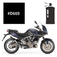 Peinture en spray aprilia competition black pearl 850 mana gt 2007-2014