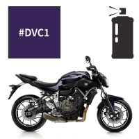 Peinture en spray yamaha very dark purplish metallic mt07 2014-2015