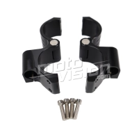 Paire de bracelet de demi guidons 55mm version endurance