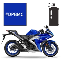 Peinture tricouche en spray yamaha deep purplish blue metallic cocktail r3 2016