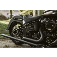 2018-2025 m8 softail couvercles latéraux « avenger » pour amortisseur sans bouton de réglage de précharge